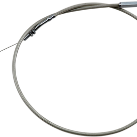 Throttle Cable - Pull - Yamaha - Stainless Steel