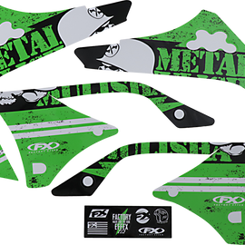 Metal Mulisha Graphic Kit - Kawasaki