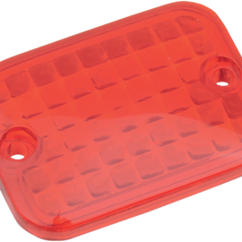Replacement Mini Rectangular Lens - Red
