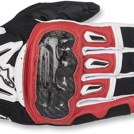 SMX-2 Air Carbon V2 Gloves - Black/Red/White - Small