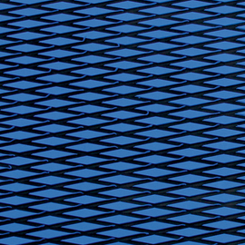 Sheet Mat - Diamond - Black/Blue - 37x58