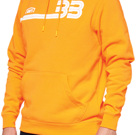 BB33 Pullover Kangaroo Pocket Hoodie - Orange - Large