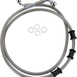 2" Brake Line - Front - Stainless Steel - FLSTN08-14