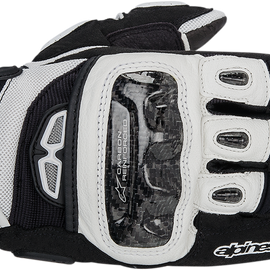 GP-Air Leather Gloves - Black/White - Small