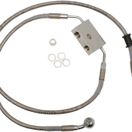 Front Brake Line - XL - Stainless Steel +6"4955984