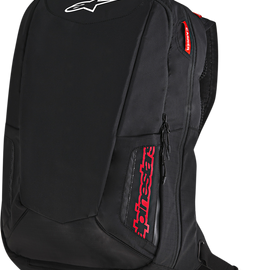 City Hunter Backpack - Black/Red