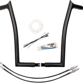 Black 16" Pointed Top Handlebar Kit8186559