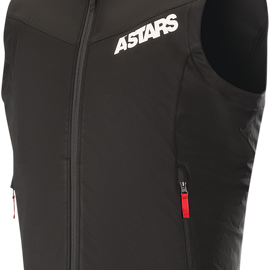 Session Race Vest - Black/Red - Large