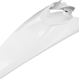 MX Rear Fender -  KTM White - KTM