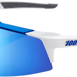 Speedcraft SL Sunglasses - White - Blue Mirror