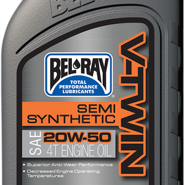 V Twin Semi Synthetic Oil - 20W50 -1 L