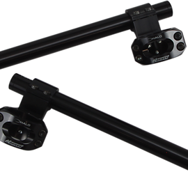 Black 41 mm Halo Riser Clip-On Handlebars