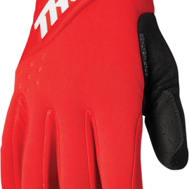 Spectrum Cold Gloves - Red/White - XS