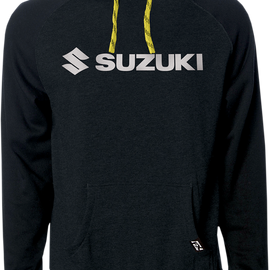 Suzuki Horizontal Pullover Hoodie - Black -  XL