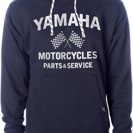 Yamaha Motorcycles Hoodie - Navy - 2XL