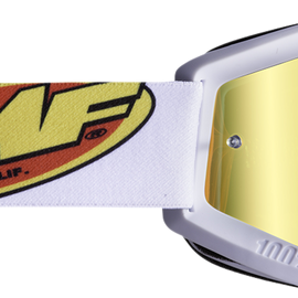 Youth PowerCore Goggles - Core - White - Red Mirror