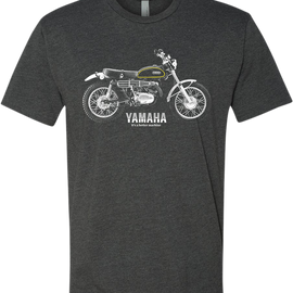 Yamaha DT1 Moto T-Shirt - Charcoal - Small