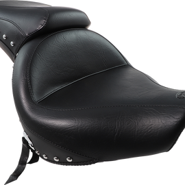 Wide Touring Seat - Chrome Studded