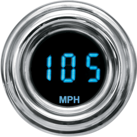 1-7/8" MPH 4000 Series Speedometer - Blue Display