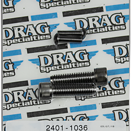 Bolt Kit M8 Rear Brake Black/Control Knurled