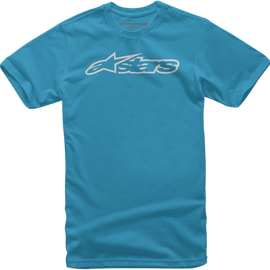 Blaze Classic T-Shirt - Turquoise/Gray - Large