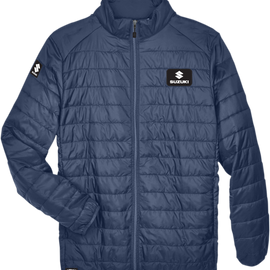 Suzuki Puff Jacket - Navy - Large