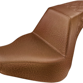 Step Up Seat - Passenger Lattice Stitched - Brown3831237788