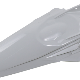 Powerflow Rear Fender - White - KTM