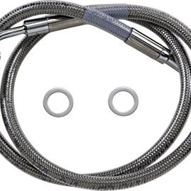 Brake Line - +10" - Stainless Steel - '18-'20 Softail