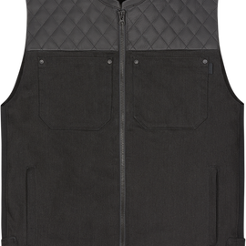 Chamonix Denim Vest - Black - Large