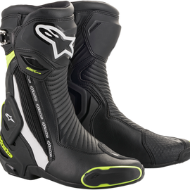 SMX+ Boots - Black/White/Yellow Fluorescent - US 7.5 / EU 41