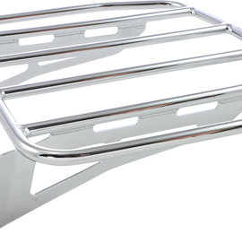 Luggage Rack - Wide - Chrome