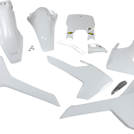 Plastic Body Kit - OEM White - Husqvarna