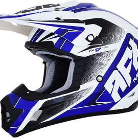 FX-17 Helmet - Force - Pearl White/Blue - Medium