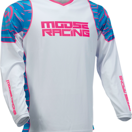 Qualifier Jersey - Blue/Pink - Large