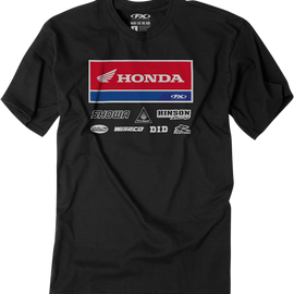 Honda 21 Racewear T-Shirt - Black - Large