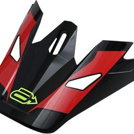 Rise Visor - Summit - Black/Red/Hi-Viz