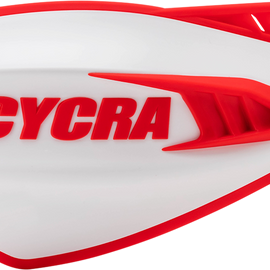 Handguards - Cyclone - White/Red