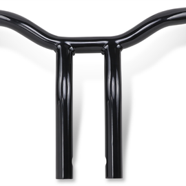 Black 12" One Piece Bent Kage Fighter Handlebar