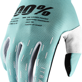 iTrack Gloves - Aqua - XL