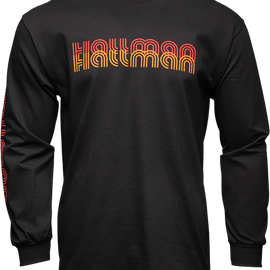 Hallman Long-Sleeve T-Shirt - Black - Small