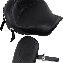 Wide Studded Solo Seat - Driver's Backrest - FXD '06-'17