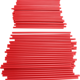 Spoke Covers - Red - 80 Pack