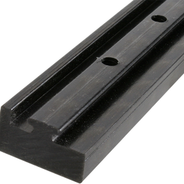 Black Replacement Slide - Profile 15 - Graphite - Length 55.00" - Polaris