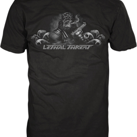 Pistol Packing Gorilla T-Shirt - Black - 4XL