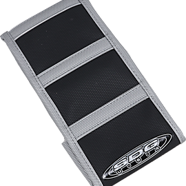 6-Ribbed Seat Cover - Grey/Black - YZ 125/250