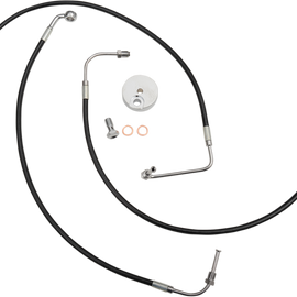 Brake Lines - Black - 08-13 FL