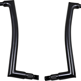 16" Black 1-1/2" Flat Top Handlebar6801