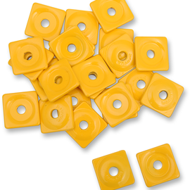 Support Plates - Yellow - 5/16" - 48 Pack