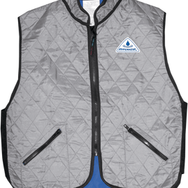 Deluxe Sport Vest - Silver - 3XL